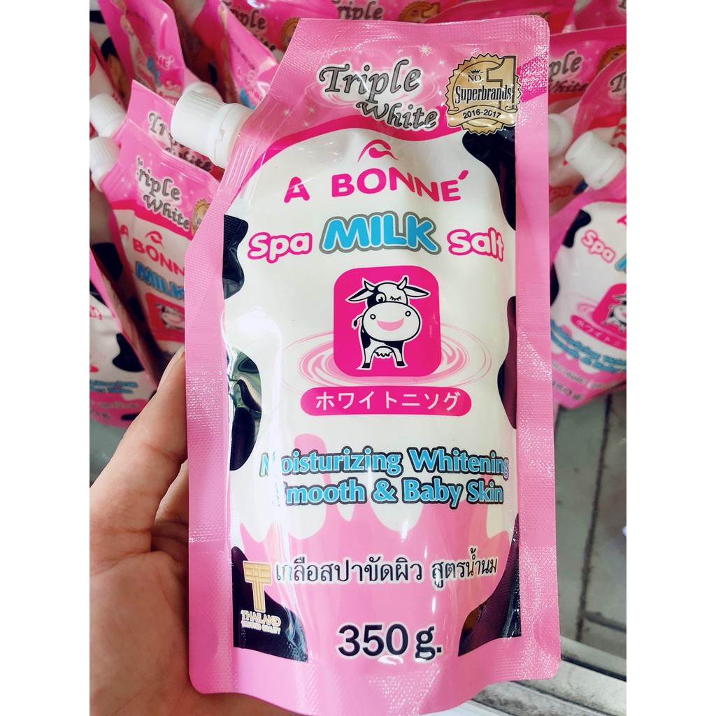 Muối tắm a bonné thái lan