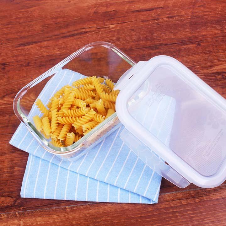 [HCM]Thố Thủy Tinh chịu nhiệt Lock&Lock LLG428 630ml