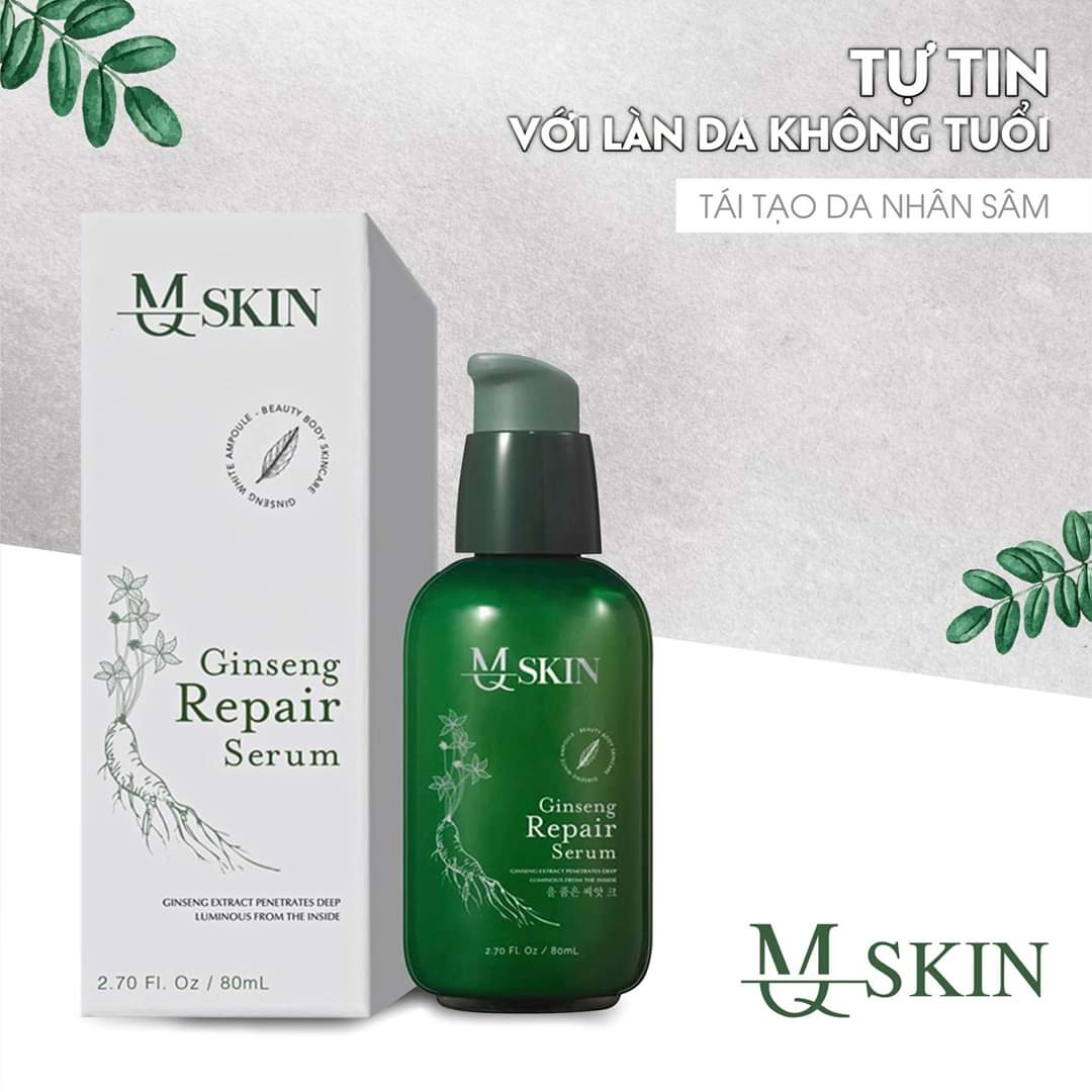 (mẫu cũ) SERUM TÁI TẠO DA NHÂN SÂM MQSKIN( hàng chính hãng cty)