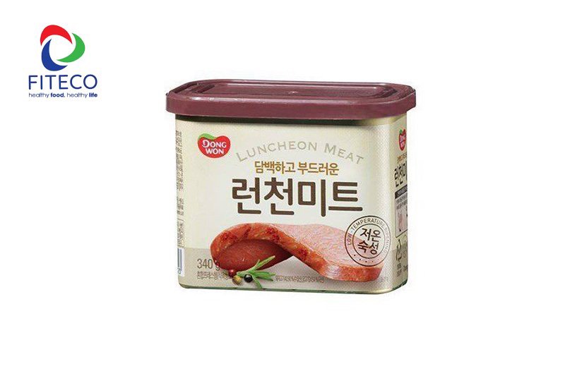 Thịt hộp dong won luncheon meat hàn quốc 340g