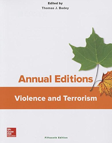 Annual Editions: Violence and Terrorism, 15/e 15th Edition