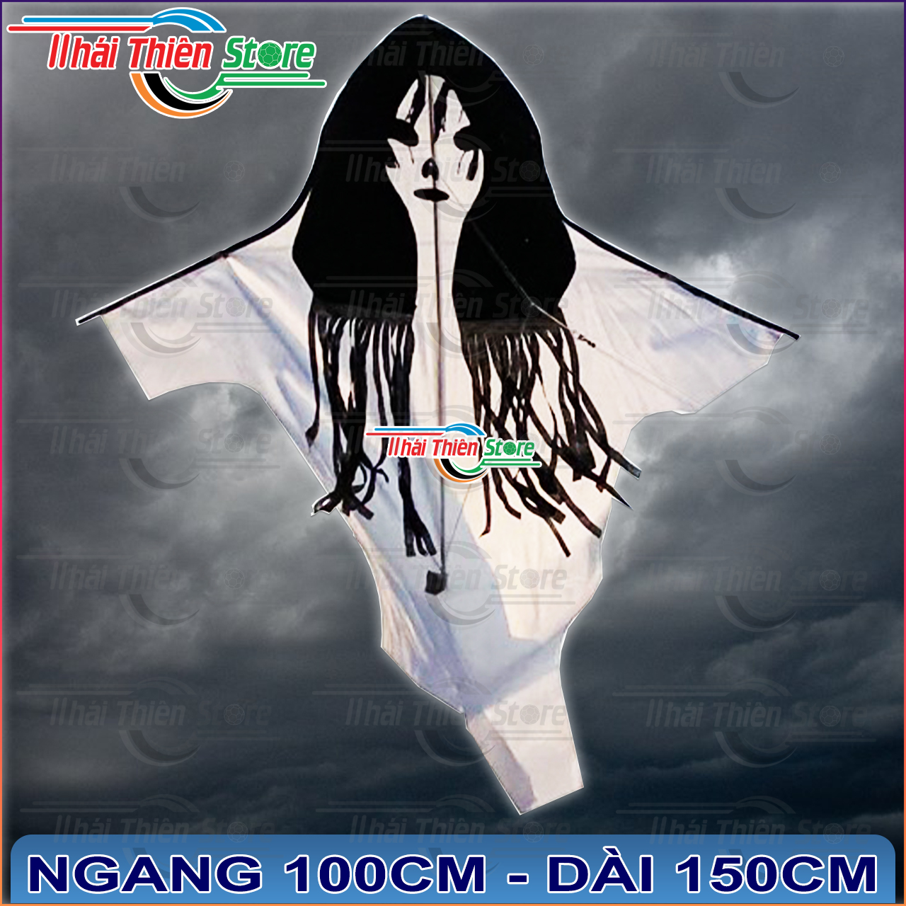 Diều con ma nữ trắng đăng quang