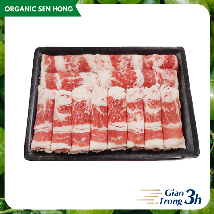 Ba chỉ bò mỹ excel hotpot 500gr