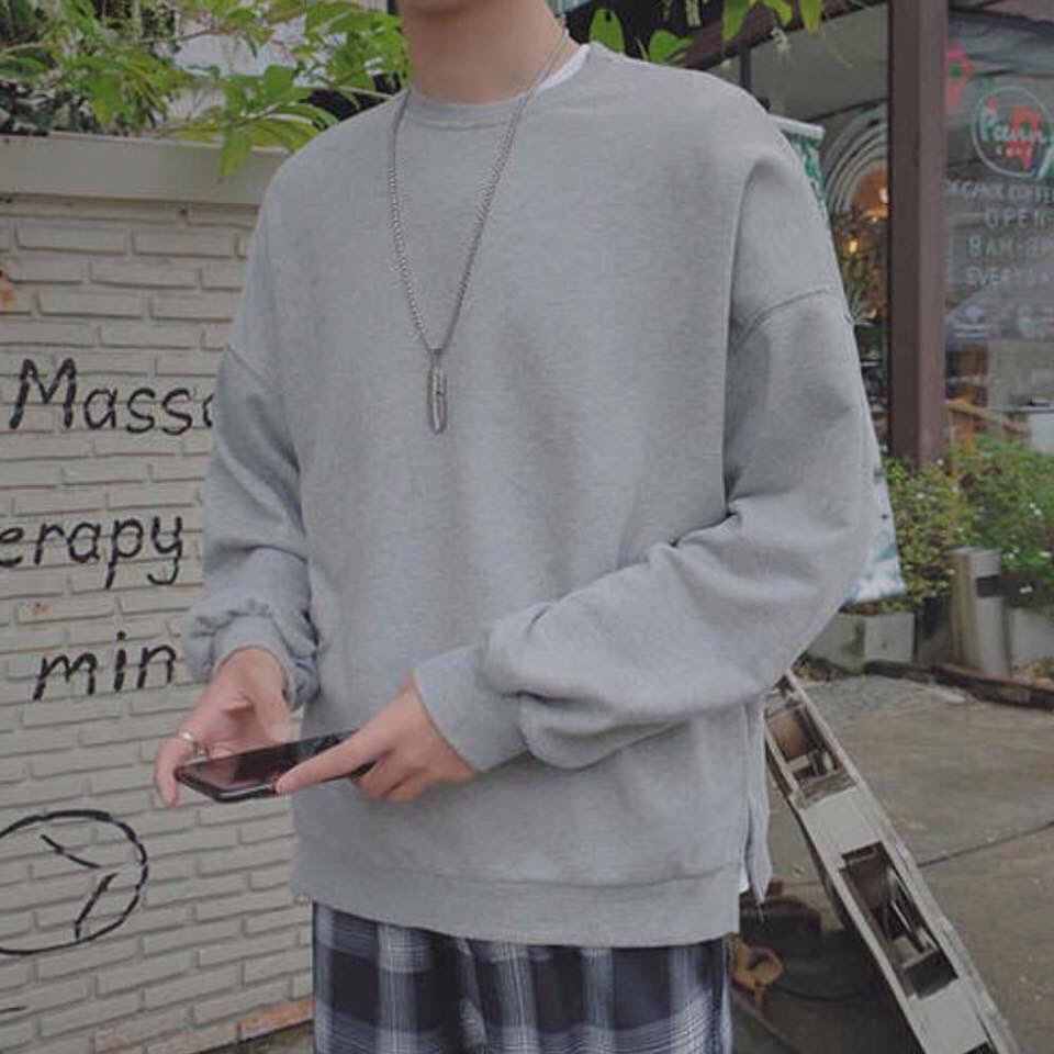 Áo Hoodie Trơn Xẻ Tà Nam Trẻ Trung Năng Động Kiểu Dáng Unisex Đủ Các Màu TP727