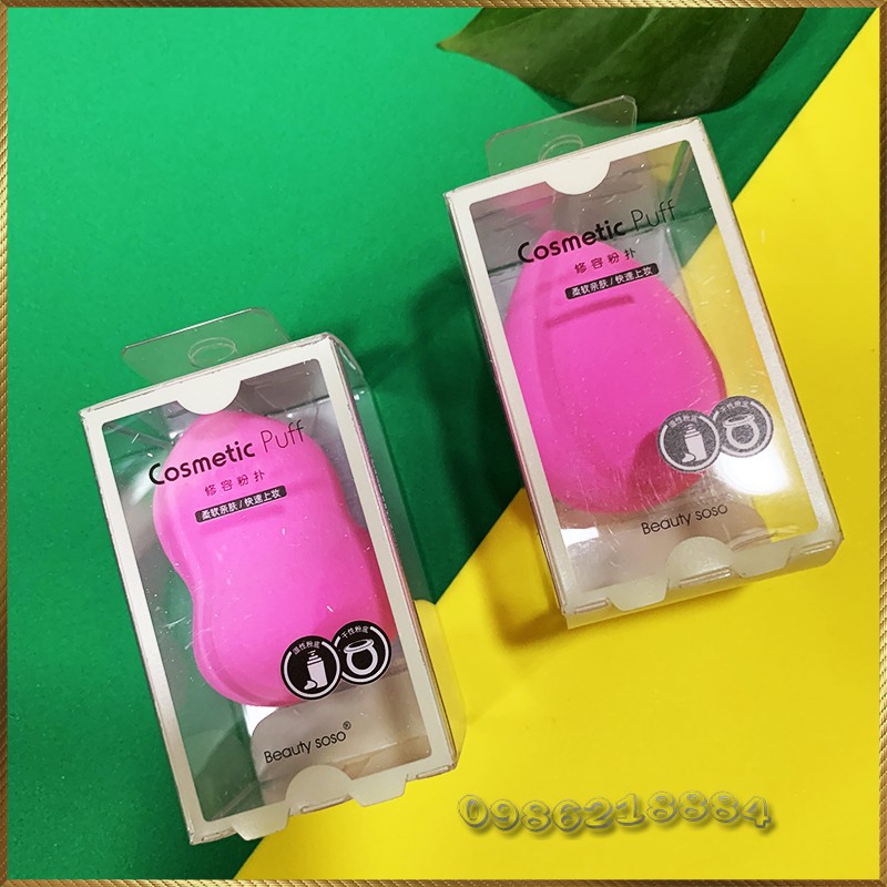 Mút tán kem nền phấn phủ Beauty soso MBS3