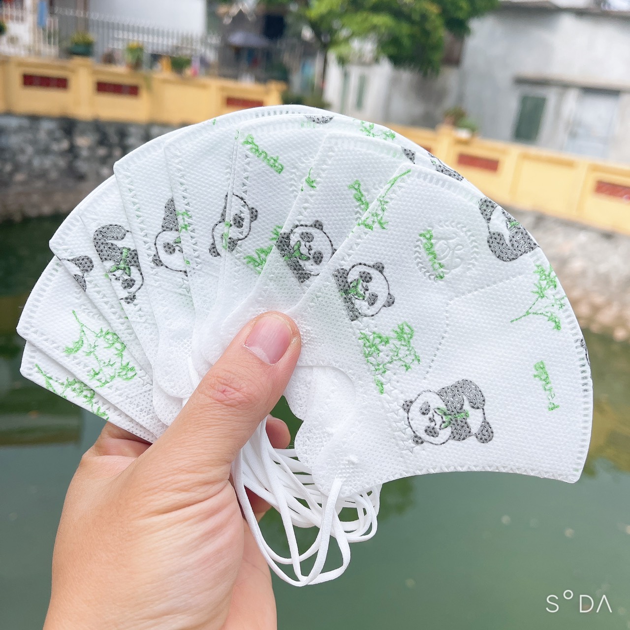 Thùng 100 CHIẾC Khẩu Trang 5D Kids Mask Trẻ Em Duy Quân Loại kháng khuẩn