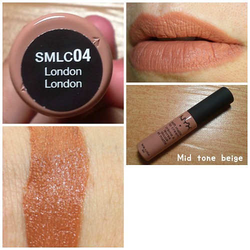 Son nyx soft matte lip cream - smlc 04 london 8ml
