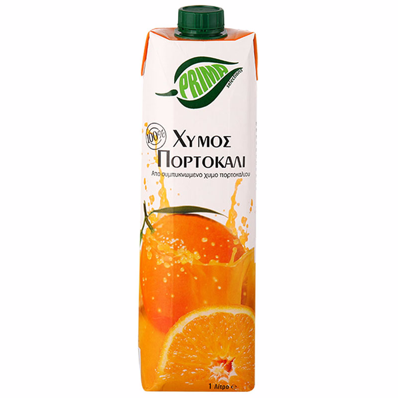 Nước ép cam 100% Prima 1L
