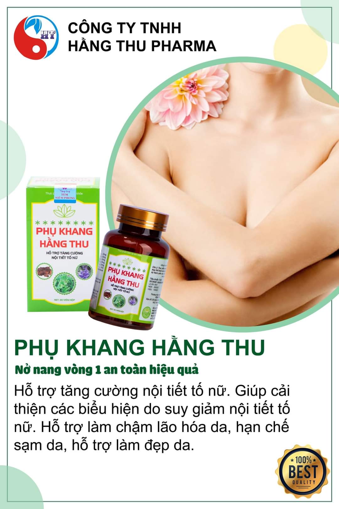 [HCM]Viên Uống Phụ Khang Hằng Thu