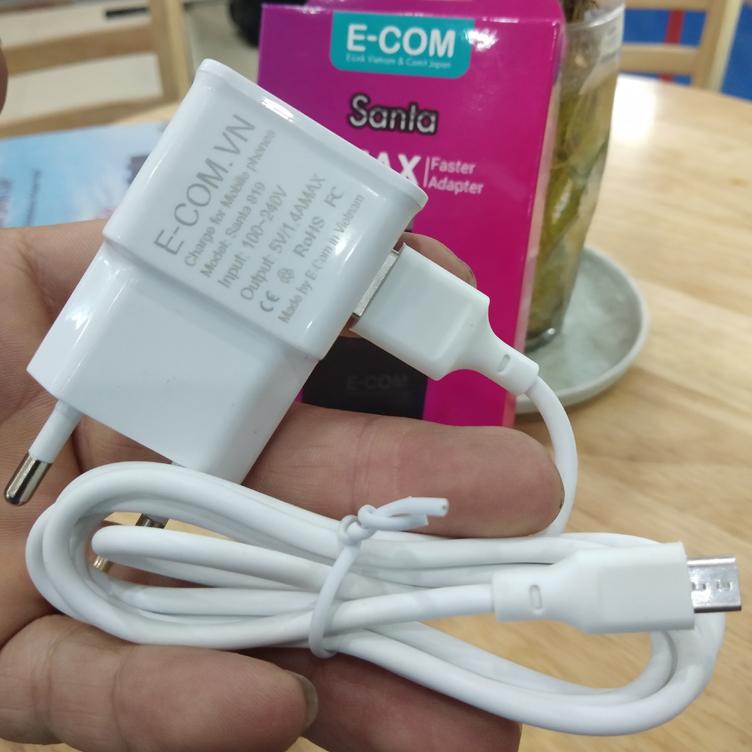 ( GIẢM GIÁ 80% - QUẢNG BÁ THƯƠNG HIỆU VIỆT ) Bộ sạc E-COM 1.4 MAX dùng cho sam sung, oppo, HTC, xiaomi, nokia....Đảm bảo chất lượng tuyệt đối cho khách hàng BẢO HÀNH 1 ĐỔI 1