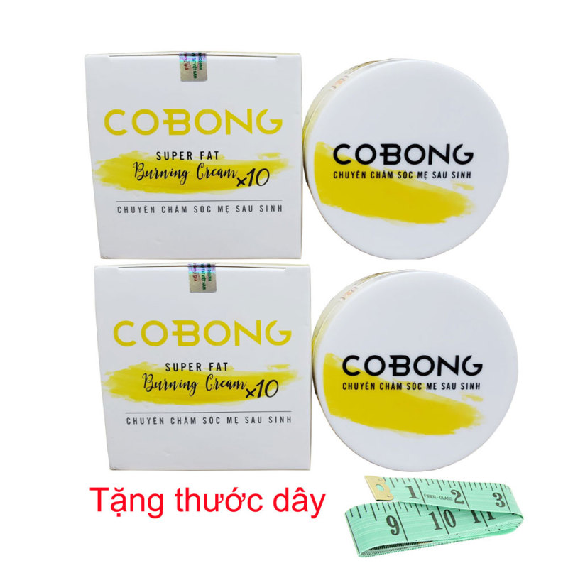 Bộ 2 hộp kem tan mỡ cô bông 150g giảm mỡ bụng tặng quà