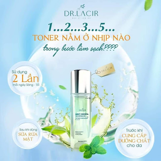 Tinh Thể Bạc Hà ( Toner) Se Khít Lỗ Chân Lông Lamer Care -Dr.Lacir