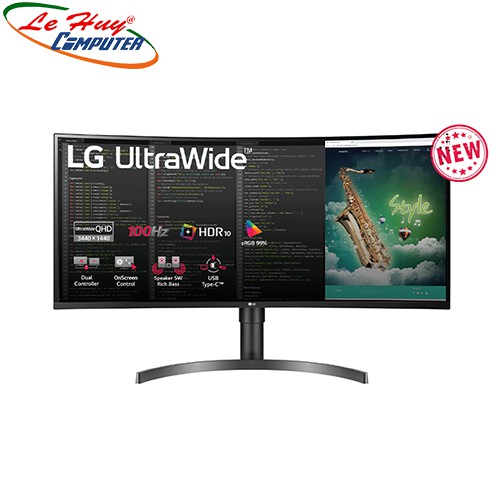 Màn hình cong lg 35wn75c-b 35" 2k 100hz hdr10 ultrawide