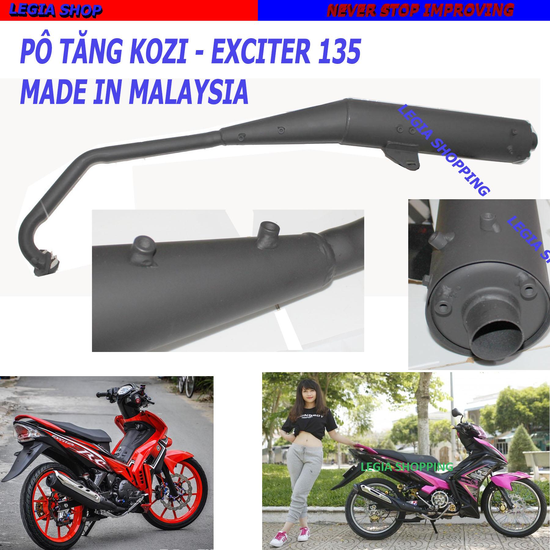 PÔ TĂNG KOZI GẮN XE EXCITER 135 - MẪU MỚI 2019