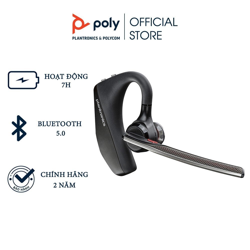 Tai nghe Bluetooth Plantronics Voyager 5200 không kèm hộp sạc chính hãng
