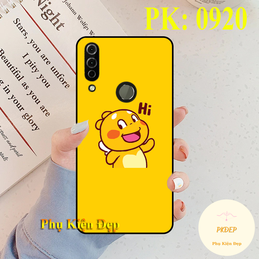 [HCM]Ốp lưng Vsmart Joy 3 dẻo đen in hình Khủng Long Siêu dễ thương