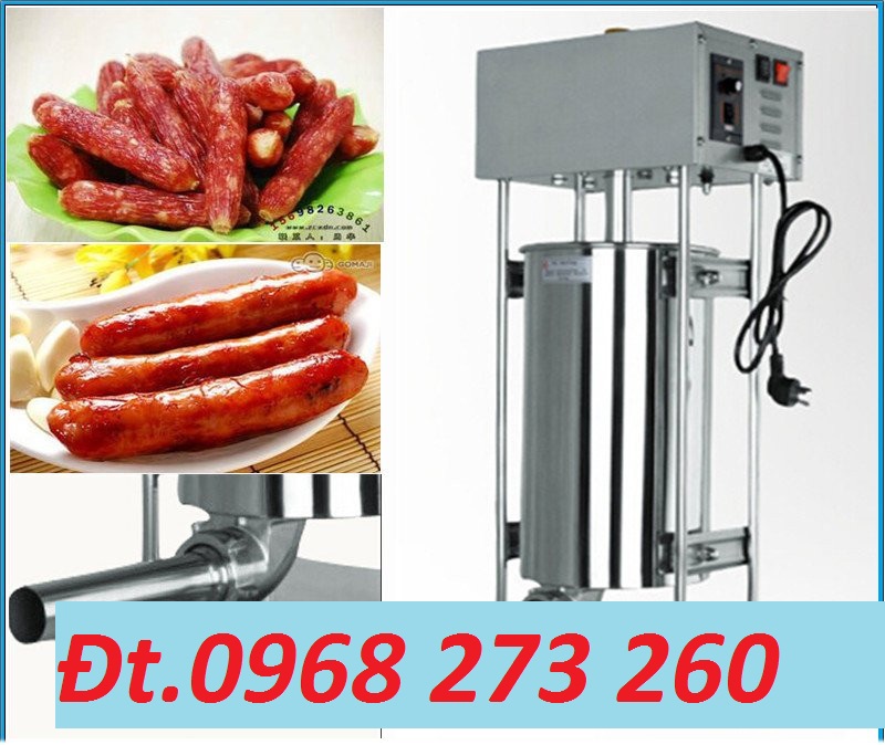 MÁY ĐÙN XÚC XÍCH ĐIỆN/Máy Nhồi Xúc Xích Lạp Xưởng Nem CHua Các Loại