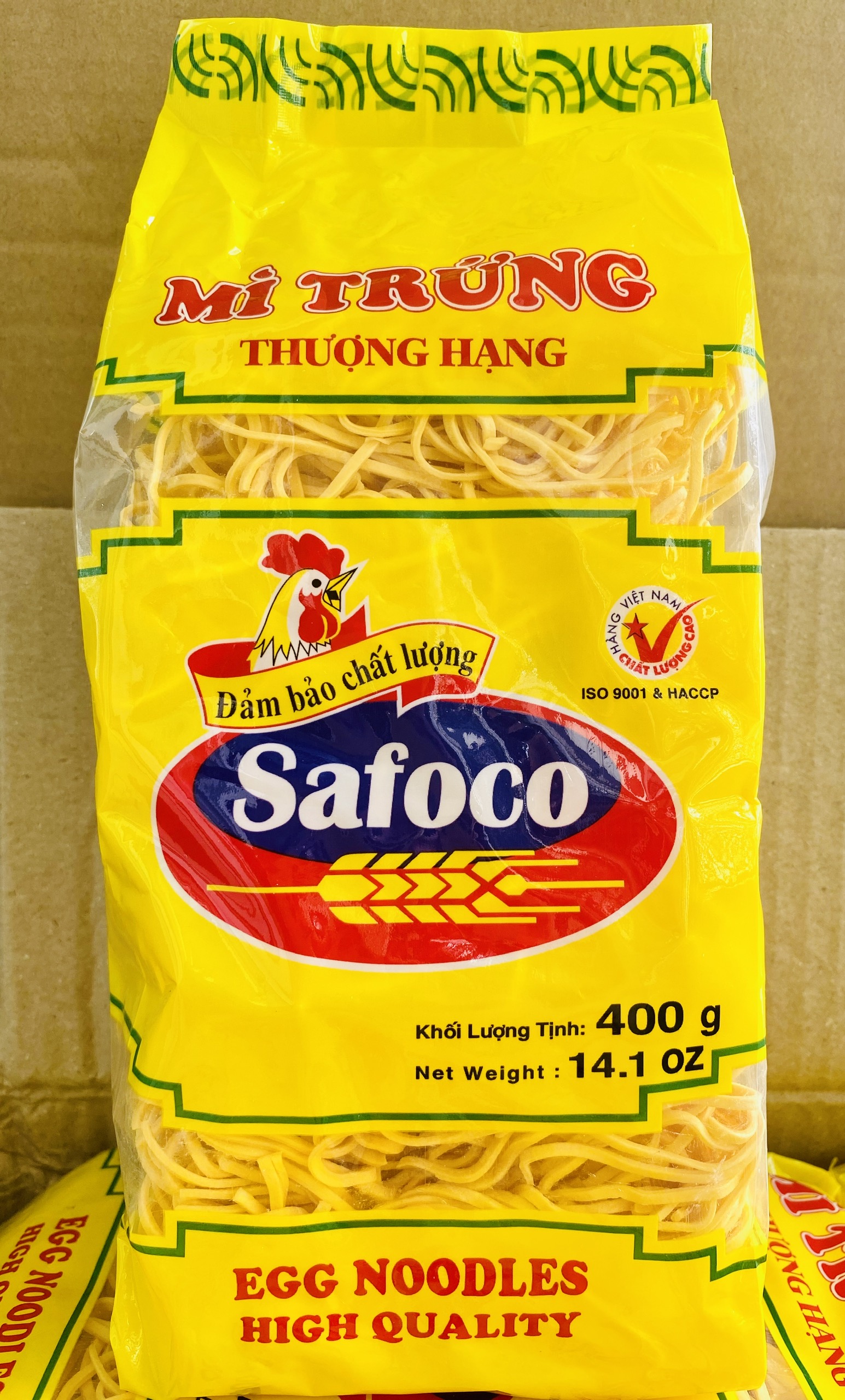 Mì trứng safoco thượng hạng 400g