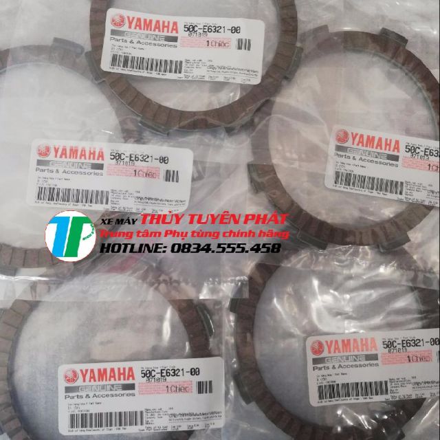 Combo bộ 5 lá / lá bố nồi exciter 135 chính hãng yamaha