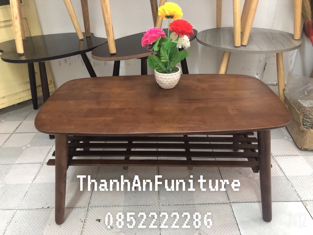 [HCM]Bàn sofa kiểu hàn quốc xếp gọn 50x93x43 cm