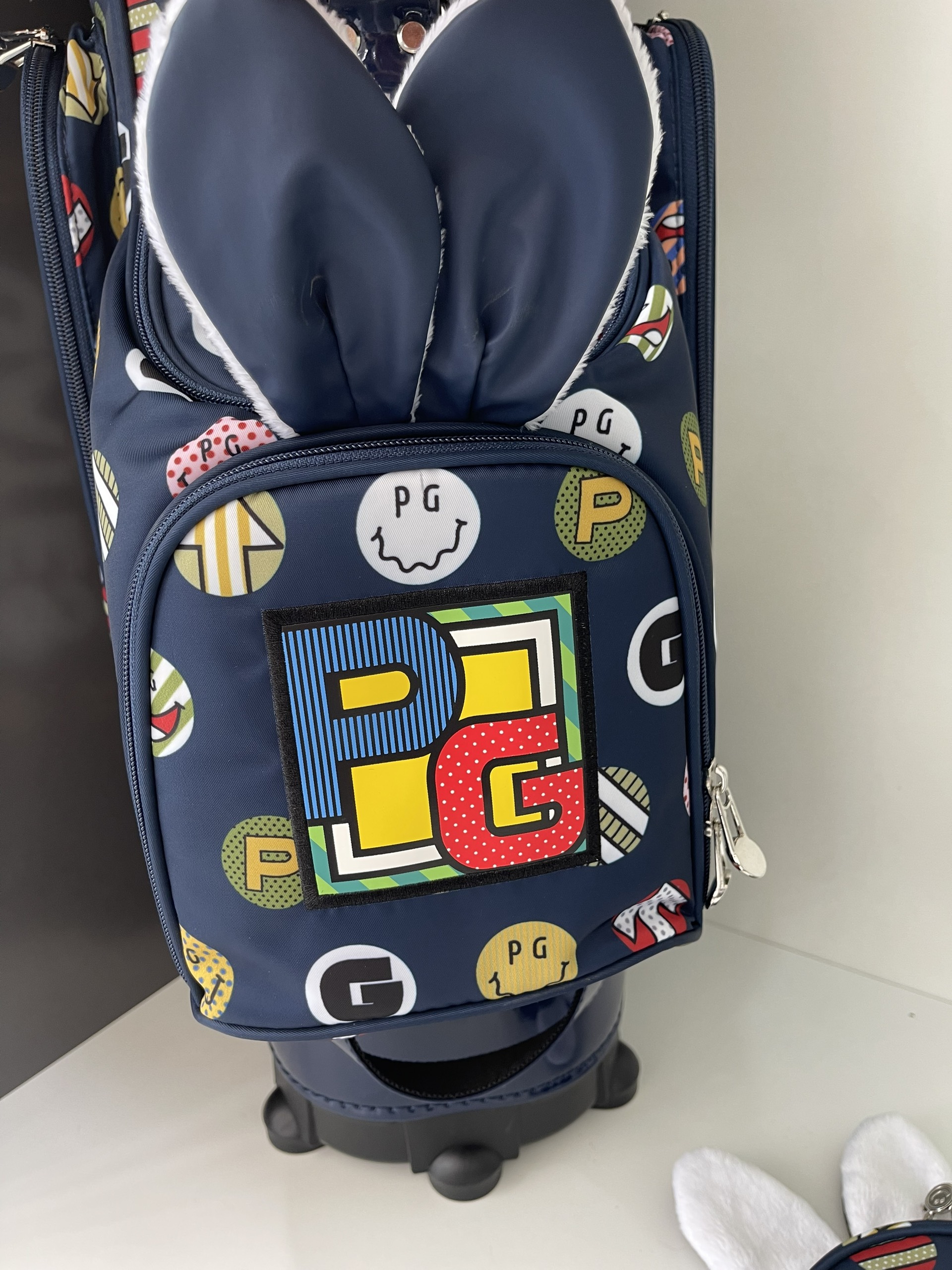 Túi gậy golf PG new shop golf hồng nhung