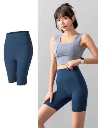 Quần lửng tập gym yoga thể thao lưng cao nâng mông tôn dáng cực đẹp