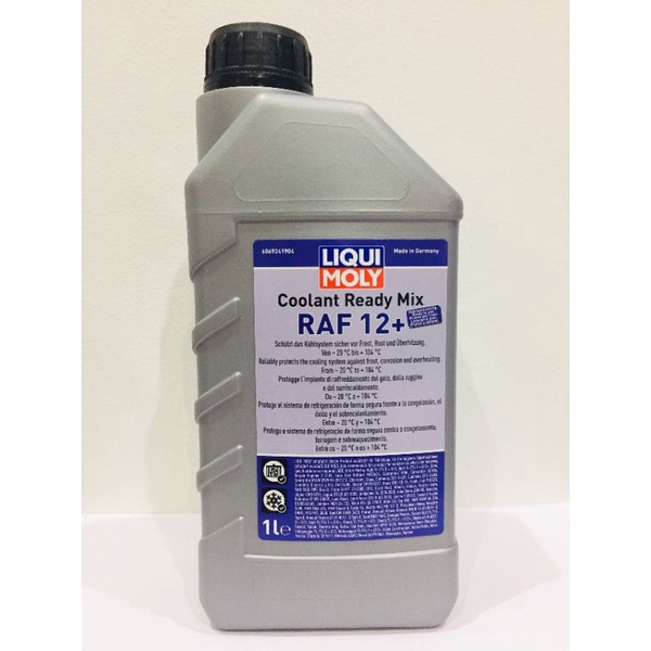 Nước Làm Mát Đã Pha Sẵn Liqui Moly Coolant Ready Mix RAF 12 Plus 6924 1 Lít