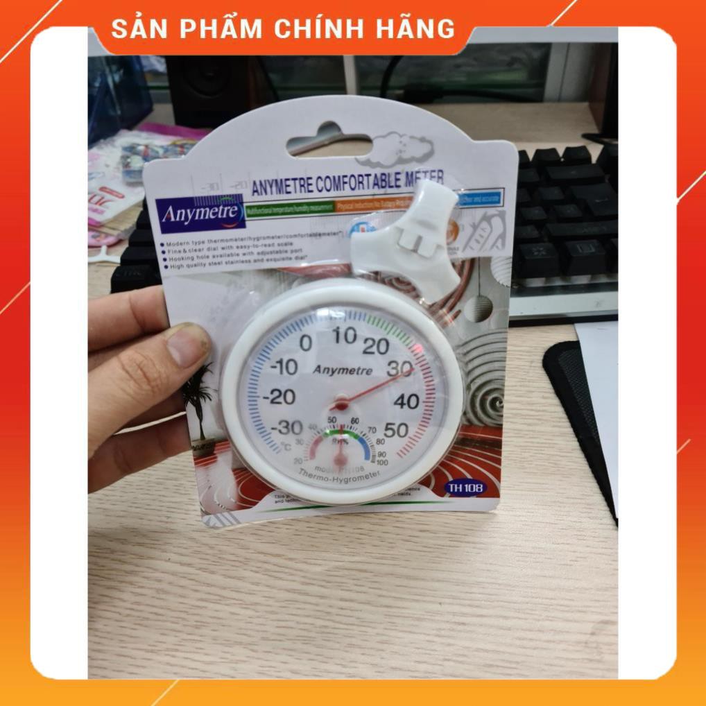 Nhiệt ẩm kế đo nhiệt độ và độ ẩm Anymetre TH 108