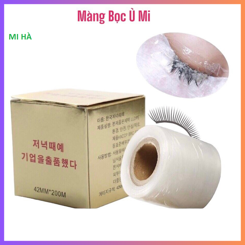 Cuộn Nilon ủ Tê Lông Mày, Môi, Mí_Miếng Bọc Ủ Tê Môi_Màng Bọc Ủ Mi Uốn Mi Tiện Dụng_Dụng Cụ Uốn Mi