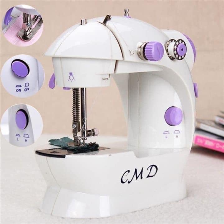 Máy May Mini Cầm Tay Giá Rẻ CMD, Máy Khâu Mini, Máy May Gia Đình Thế Hệ Mới Tiện Dụng