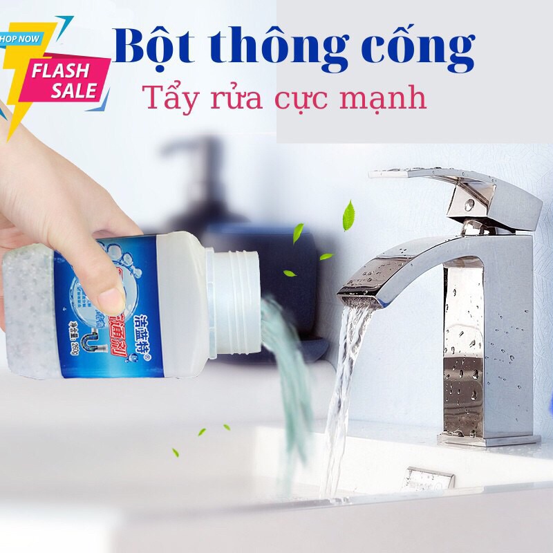 Bột thông cống; thông tắc bồn cầu ;bồn rửa bát