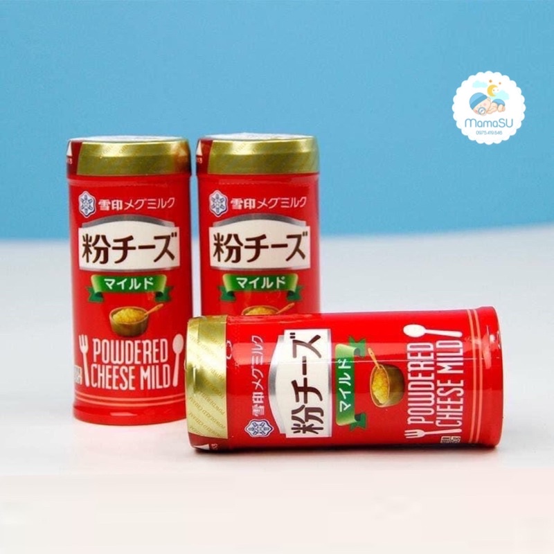 Phô mai rắc cơm cháo Meg 50g Nhật Bản cho bé ăn dặm
