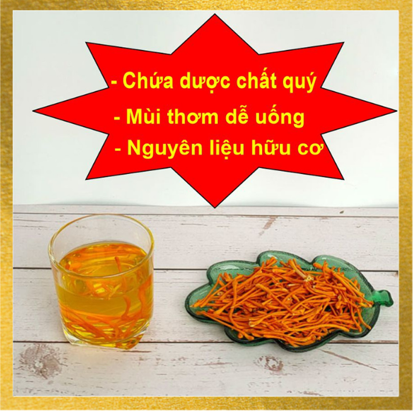 Đông trùng hạ thảo Huy Cương sấy khô thăng hoa, nấm trùng thảo dược chất cao,hàng đẹp miễn chê