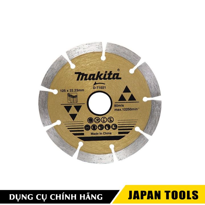 Lưỡi cắt kim cương 125x22.23mm Makita D-71021 | Japan Tools
