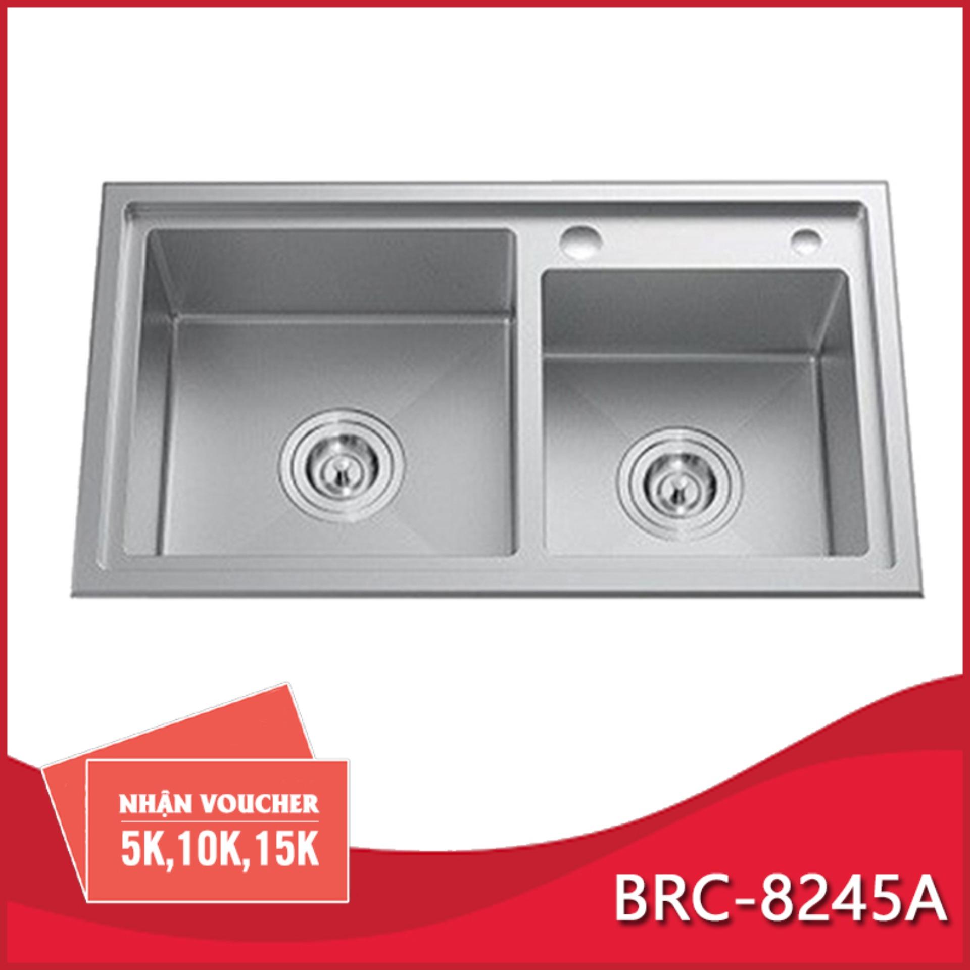 Bồn rửa chén cb 8245a 820x450x230mm - lớp titanium chống dính và sử dụng inox sus304 bền bỉ