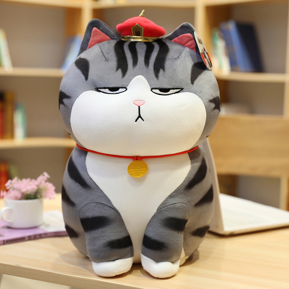 Gấu bông mèo hoàng thượng dáng ngồi kích thước 30-50-60cm MINO shop thú nhồi bông