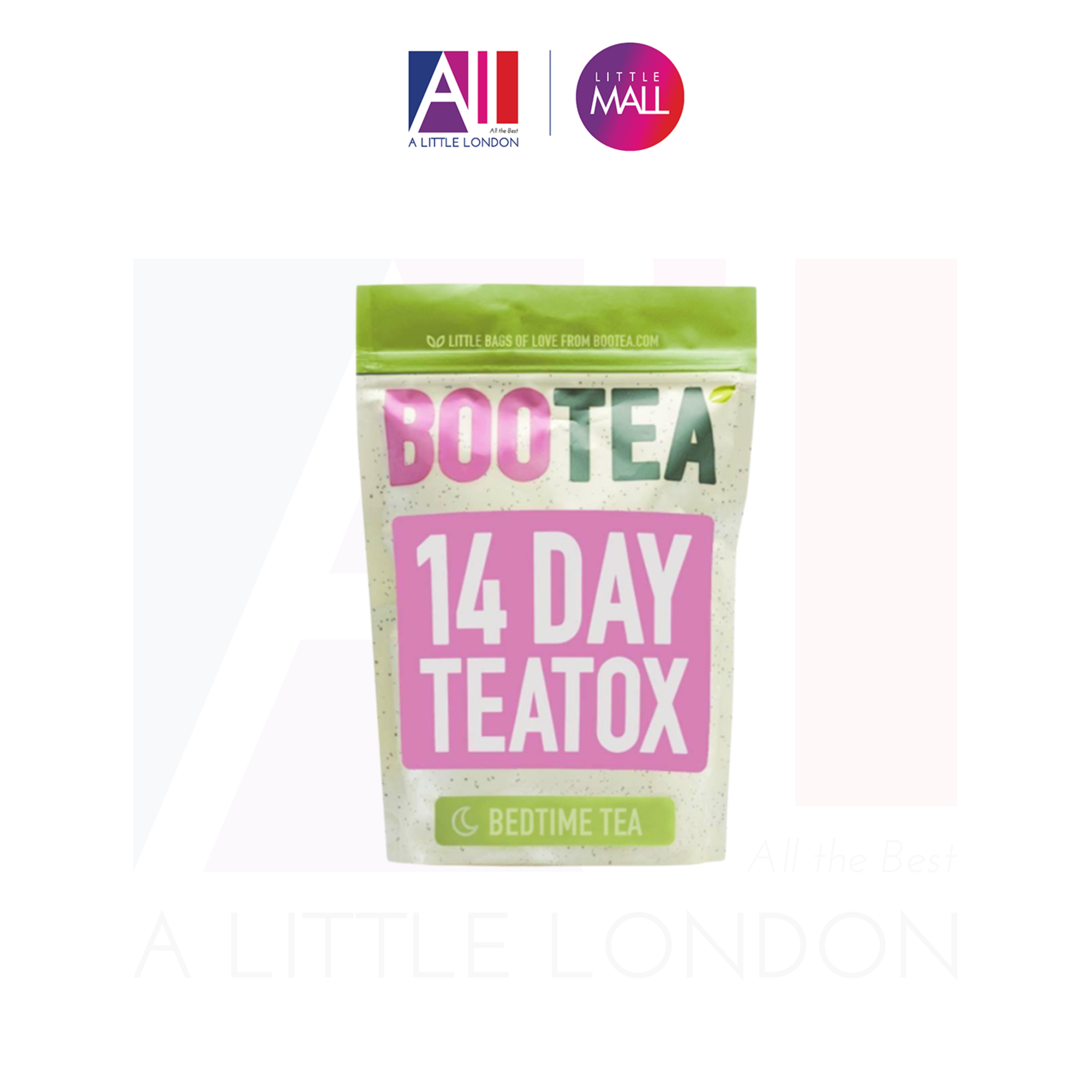 Trà thanh lọc detox giảm cân Bootea Teatox - Lộ trình 14 ngày, trà đêm (Bill Anh)