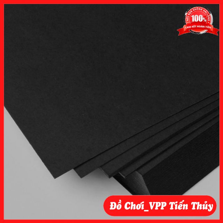 Set 10 tờ bìa cứng đen + nhiều màu khổ A3 chất lượng cao