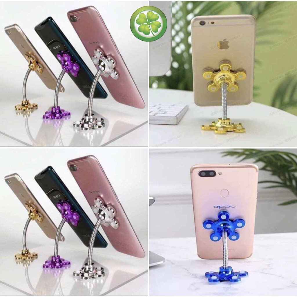 Đế hít điện thoại Giá đỡ điện thoại bông hoa 2 mặt hít chân không cao cấp đế hít điện thoại xe hơi đế hít điện thoại hoa mai đế hít điện thoại thông minh