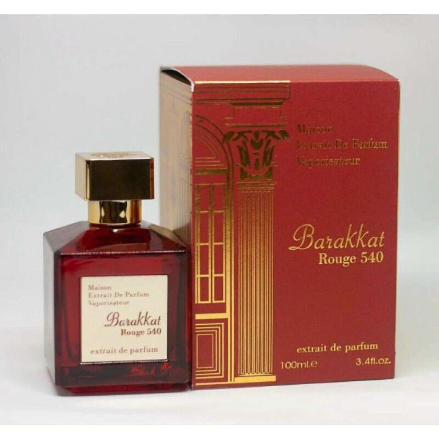 Nước Hoa Dubai Maison Vaporisateur Barakkat Rouge 540 Extrait De Parfum 100ml