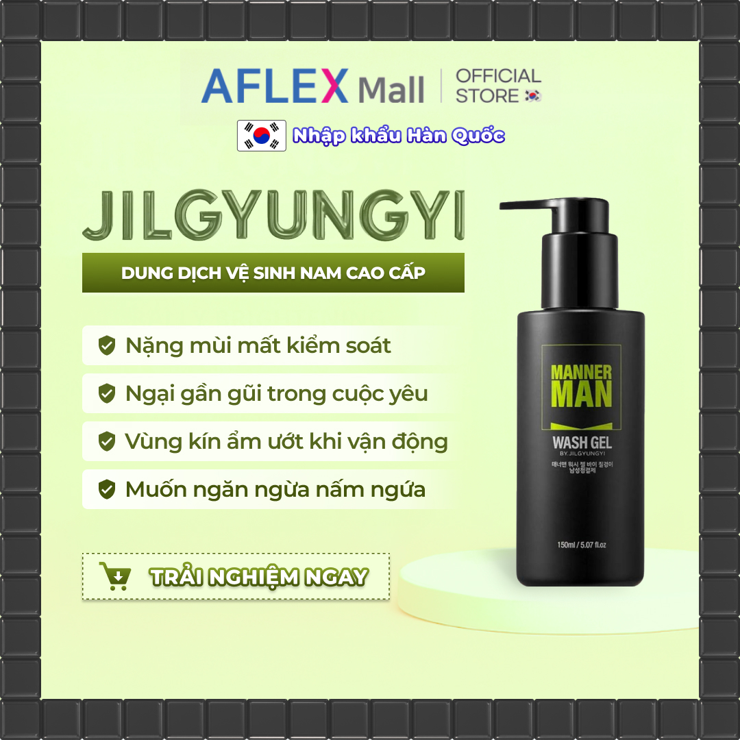 Dung dịch vệ sinh nam Manner Man Wash Gel by.Jilgyungyi 150ml