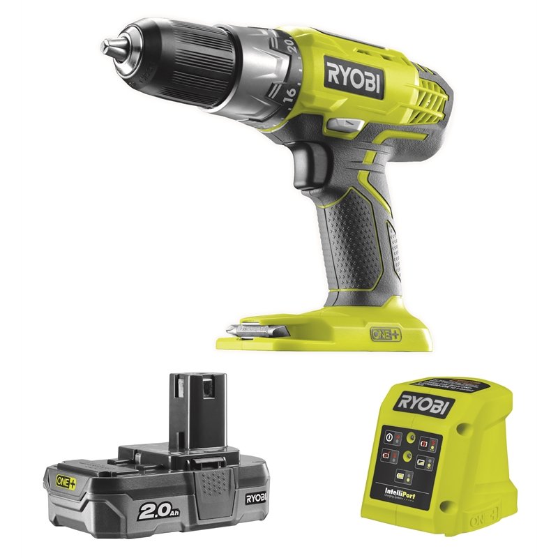Máy khoan ryobi 18v li w/2.0ah r18ddp2-h20g