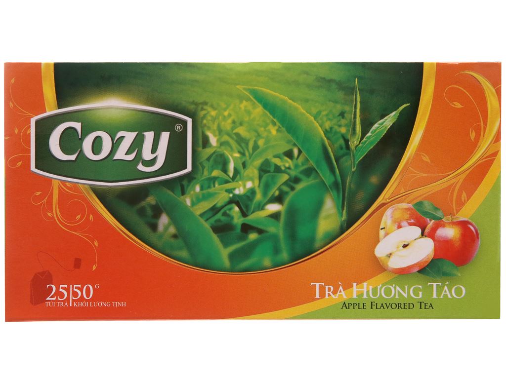 Trà túi lọc táo cozy - hộp 50g