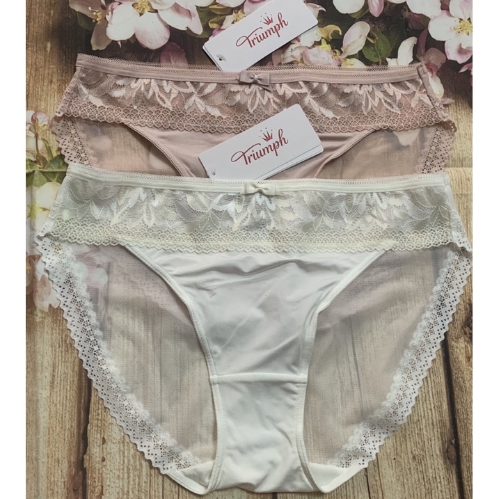Quần lót nữ thun lưới Triumph Aqua Bloom mini