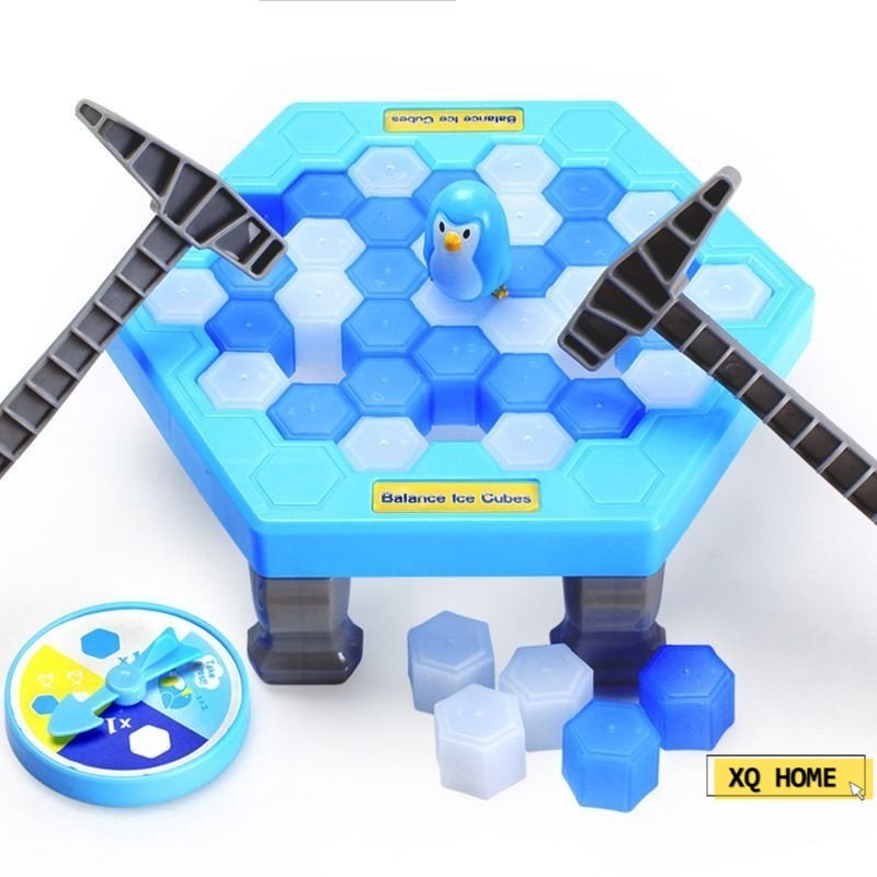 Penguin trap ice trap set safe funny games for baby and family