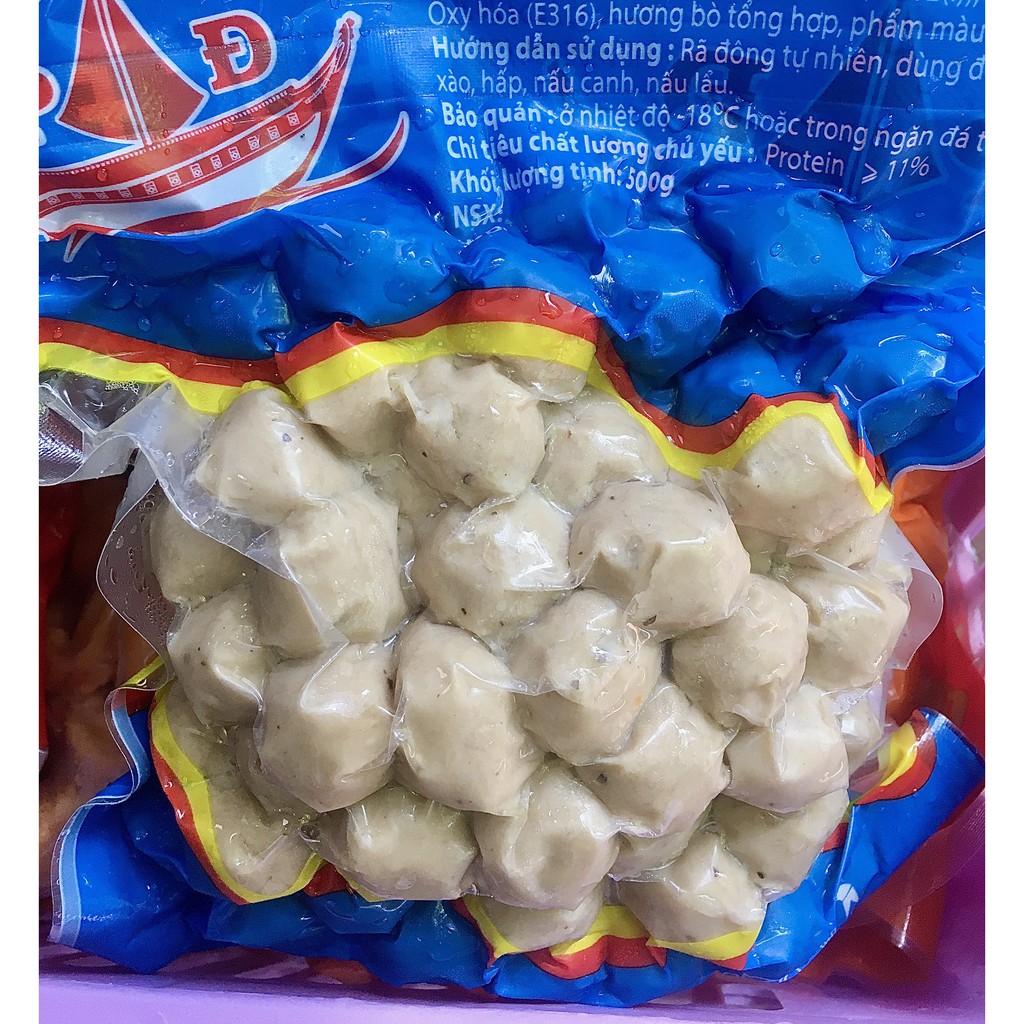 Bò viên chiên 500g