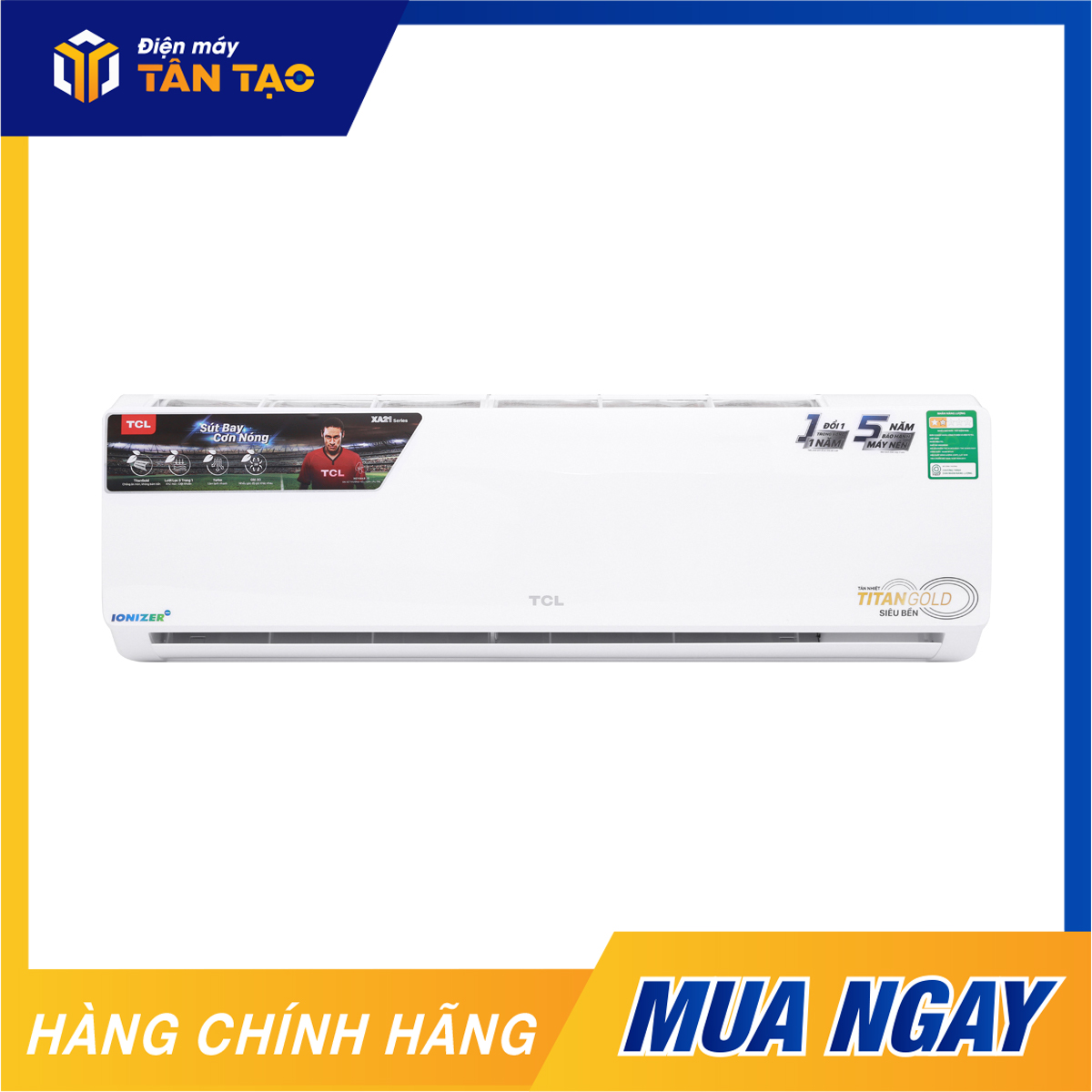 Máy lạnh tcl 2 hp tac-n18cs/xa21