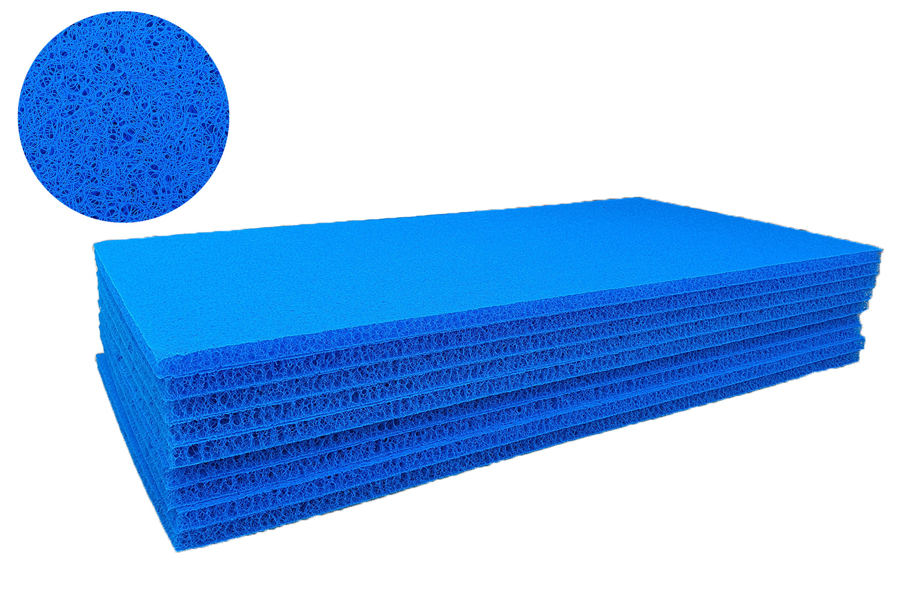 Tấm lọc nước jmat không keo khổ 2m x 1m x 3,8cm / tấm