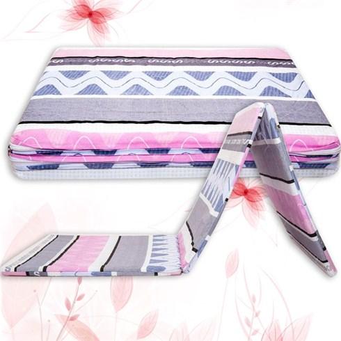 Nệm PE Korea  gấp 3 dày 2.5cm dành cho 2 người nằm ( 140 cm-195cm-2.5cm)