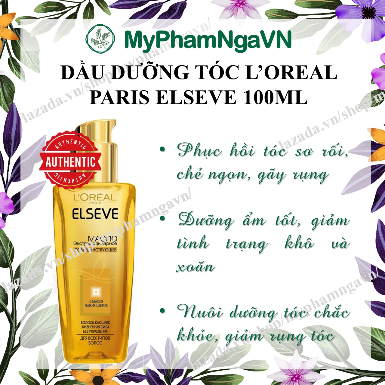 Tinh Dầu Dưỡng Tóc LOreal Elseve Eveline